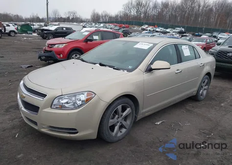 2012 Chevrolet Malibu 1Lt from USA, damaged, VIN 1G1ZC5E01CF159592